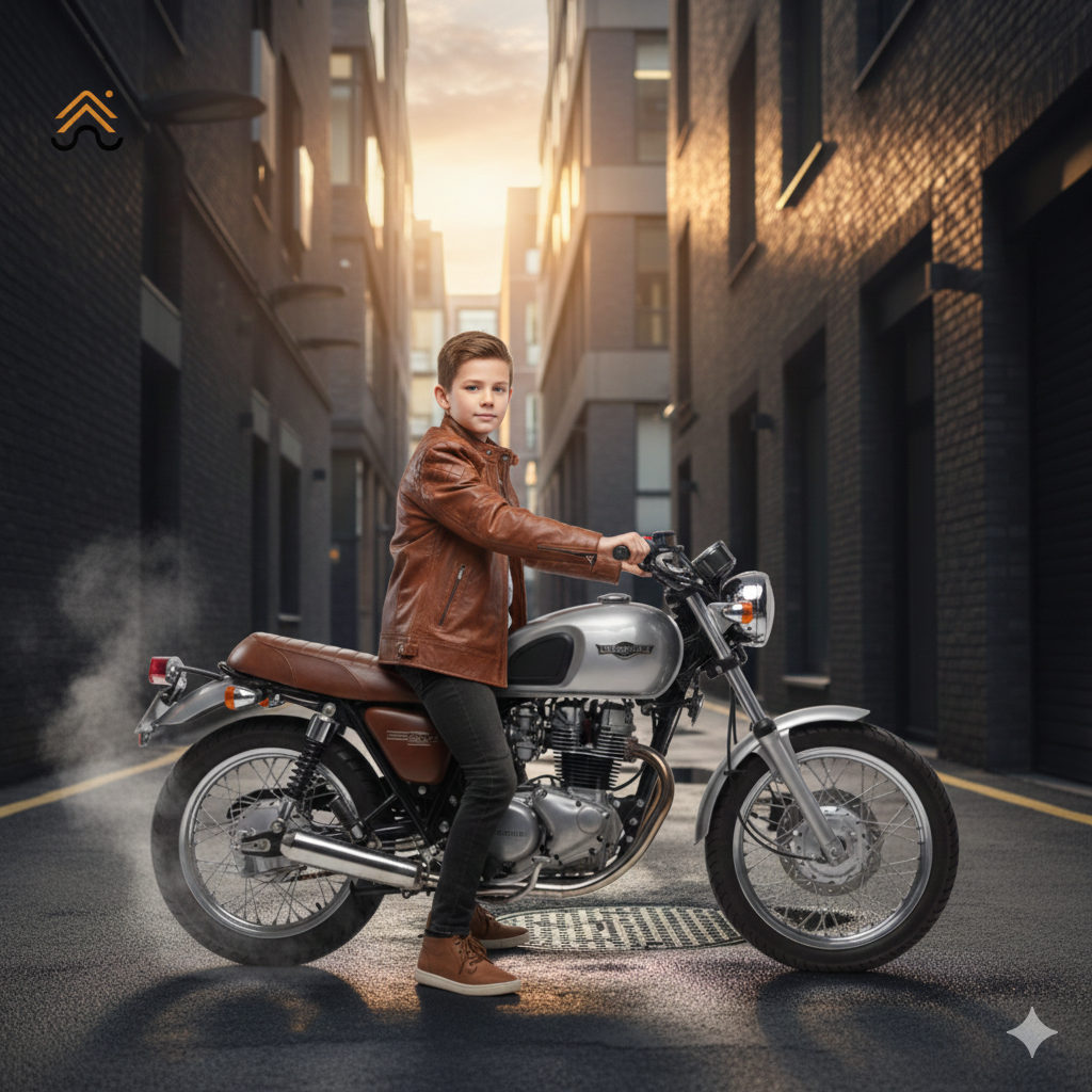 Men’s Motorcycle Leather Jacket – Premium Biker Luxury