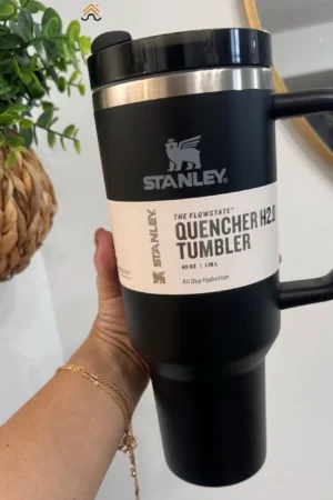 Stanley 40 Oz (1200ML) Stainless Steel Tumbler – Leak-Proof Straw Lid