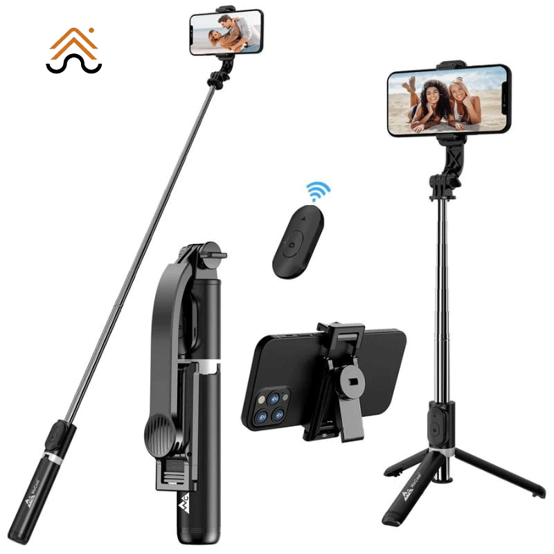 NeePho P170S Selfie Stick Tripod 1700mm – Bluetooth Remote & 360° Rotation